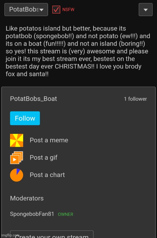 im taller so my stream is automatically cooler than his | made w/ Imgflip meme maker