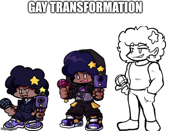 GAY TRANSFORMATION | made w/ Imgflip meme maker