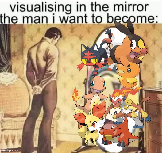 Visualising in the mirror the man i want to become: | image tagged in visualising in the mirror the man i want to become | made w/ Imgflip meme maker