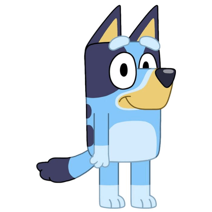 High Quality Bluey Blank Meme Template