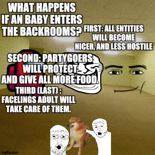 image tagged in funny,the backrooms,backrooms,memes,gifs,not really a gif not really an gifs | made w/ Imgflip meme maker