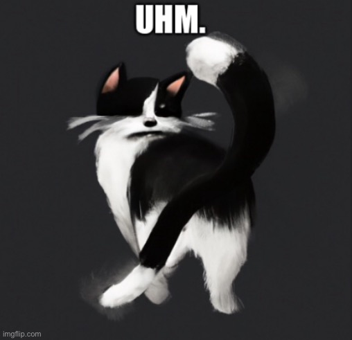 Uh- i tried the ai art thing and put in a description for Dark but why the heck does he have two tails and one eye | made w/ Imgflip meme maker