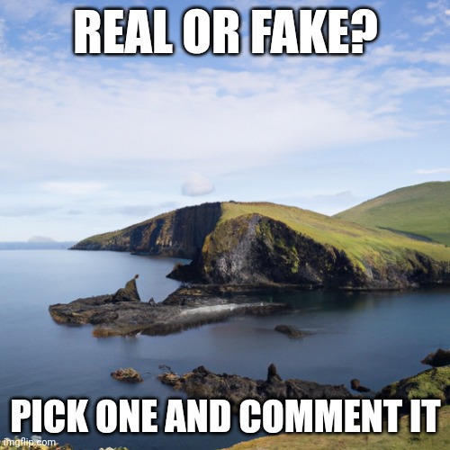 Comment To Answer | REAL OR FAKE? PICK ONE AND COMMENT IT | image tagged in comment,please,answer | made w/ Imgflip meme maker