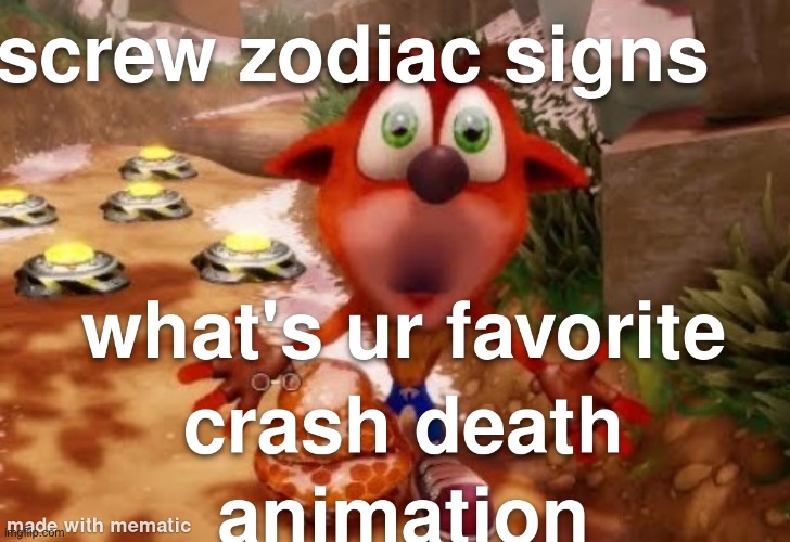 image tagged in crash bandicoot | made w/ Imgflip meme maker