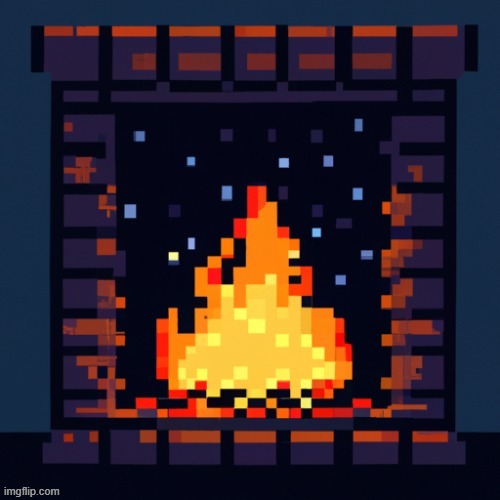 AI Template (Fireplace) | image tagged in ai template fireplace | made w/ Imgflip meme maker