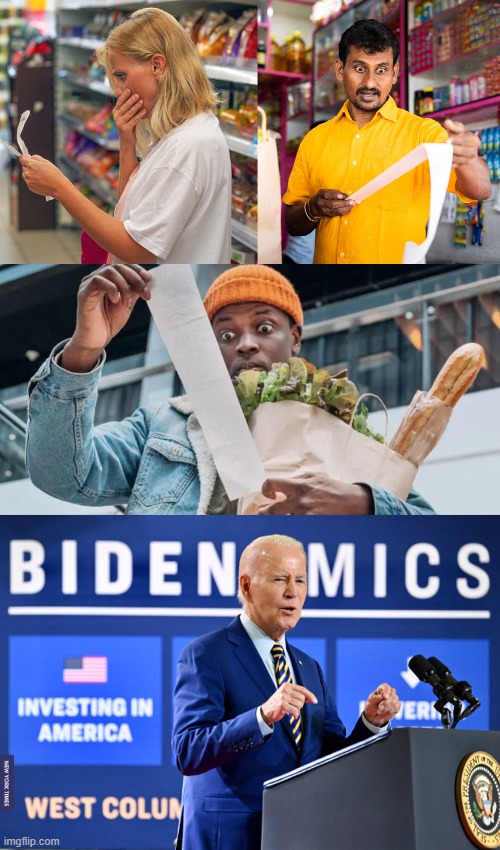 Bidenomics affects everyone equally | image tagged in inflation | made w/ Imgflip meme maker
