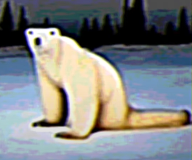 Polar bear Blank Meme Template