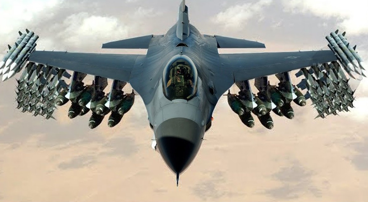 High Quality F-16 Loaded Blank Meme Template