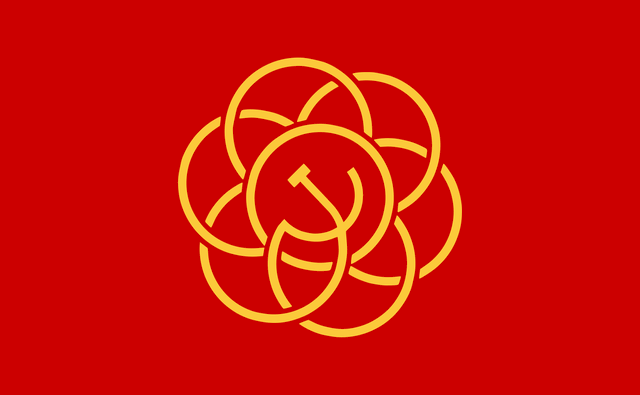 High Quality WUSSR (World USSR) | SWR/WSR (Socialist World Republic) flag Blank Meme Template