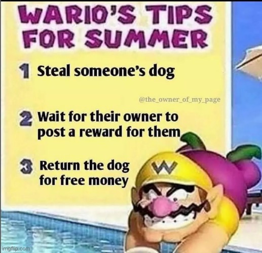 image tagged in wario | made w/ Imgflip meme maker