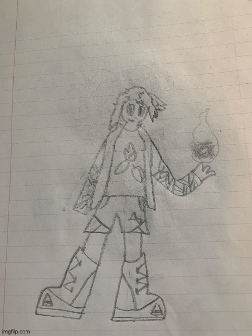 Redesigned one of my characters | made w/ Imgflip meme maker