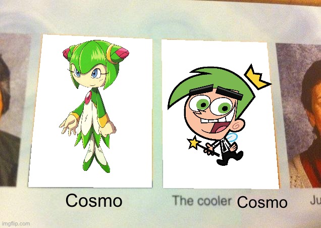 Im slowly getting attached to this | Cosmo; Cosmo | image tagged in daniel the cooler daniel blank,msmg | made w/ Imgflip meme maker