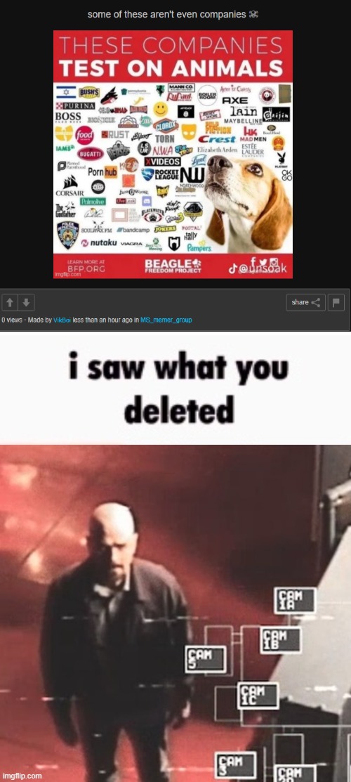 i saw what you deleted | made w/ Imgflip meme maker