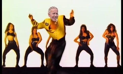 High Quality Biden dancing Blank Meme Template