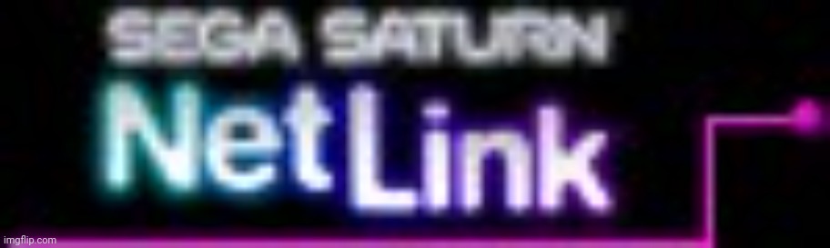 Sega Saturn Netlink | image tagged in sega saturn netlink logo | made w/ Imgflip meme maker