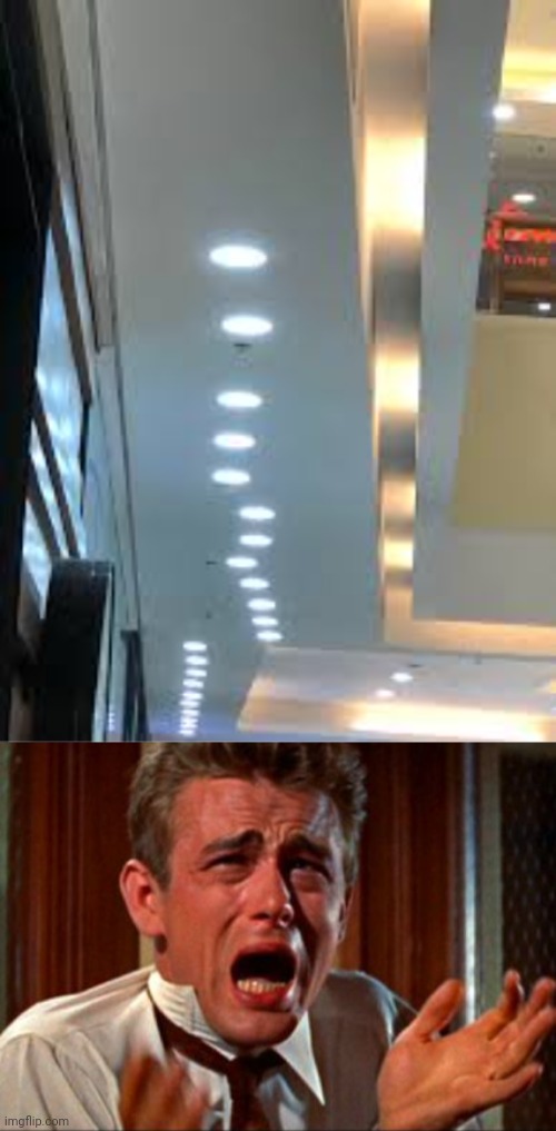 Ceiling lights | image tagged in frustrating,lights,light,ceiling,you had one job,memes | made w/ Imgflip meme maker