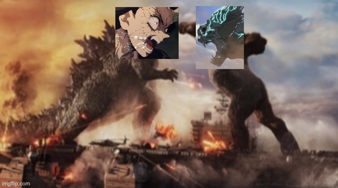 Nezuko Vs Kaiju Boy (Round 1) | image tagged in demon slayer | made w/ Imgflip meme maker