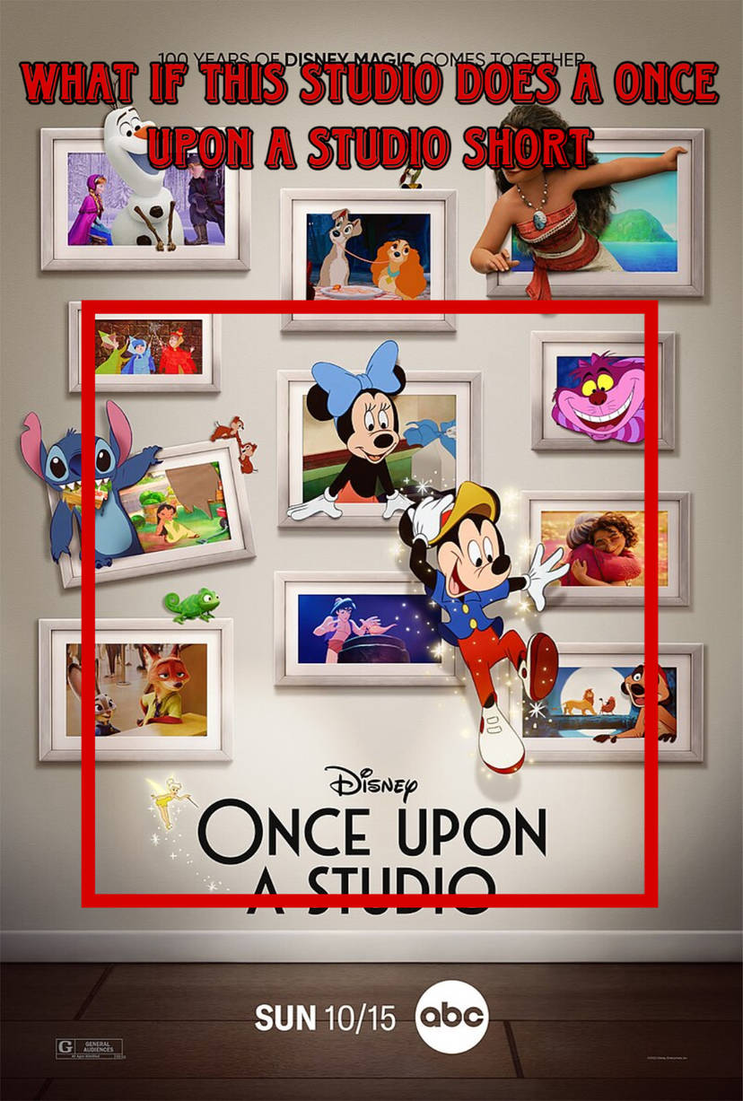 what if this studio does a once upon a studio short or special Blank Meme Template