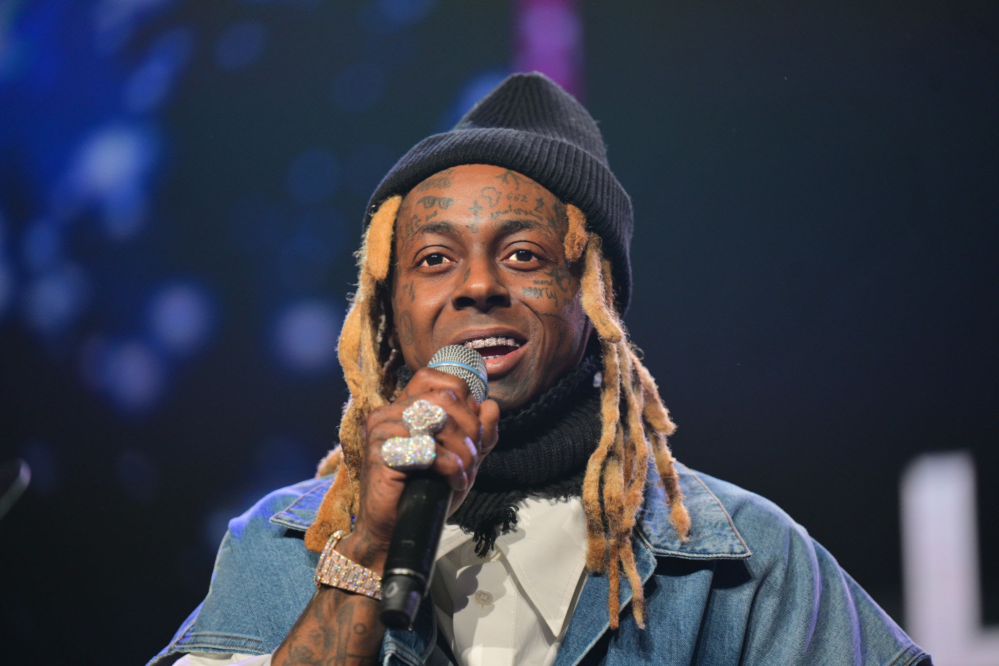 High Quality Lil Wayne (Prince Williams/WireImage) Blank Meme Template