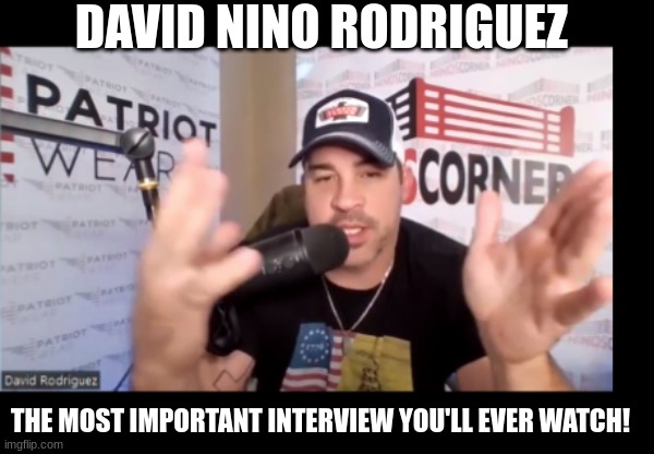 David Nino Rodriguez: The Most Important Interview You'll Ever Watch! (Video) 