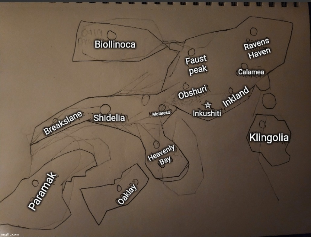 A map of Inkupan | made w/ Imgflip meme maker