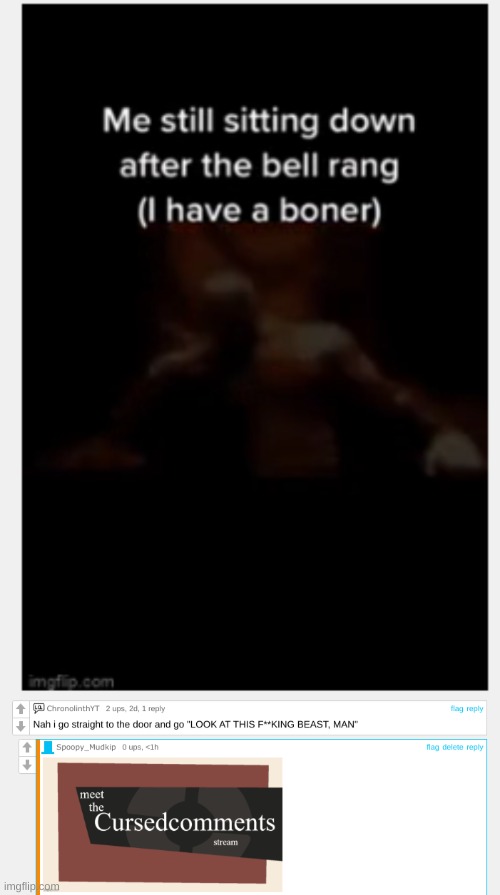 bro come on | image tagged in cursed,comments,bruh moment | made w/ Imgflip meme maker