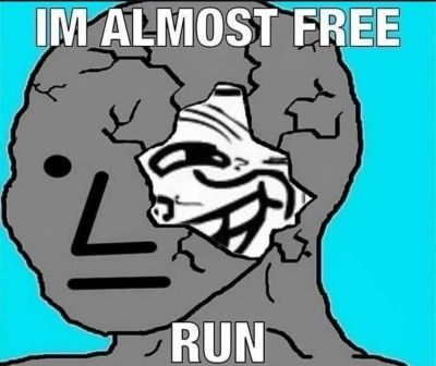 NPC Troll Breakout Blank Meme Template