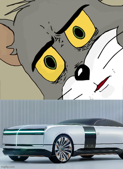 No... No... NO! | image tagged in memes,unsettled tom,ugly car | made w/ Imgflip meme maker