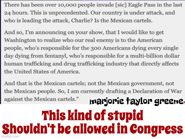 Stupid | marjorie taylor greene; This kind of stupid; Shouldn't be allowed in Congress | image tagged in stupid,scumbag republicans,scumbag trump,scumbag maga,lock him up,memes | made w/ Imgflip meme maker