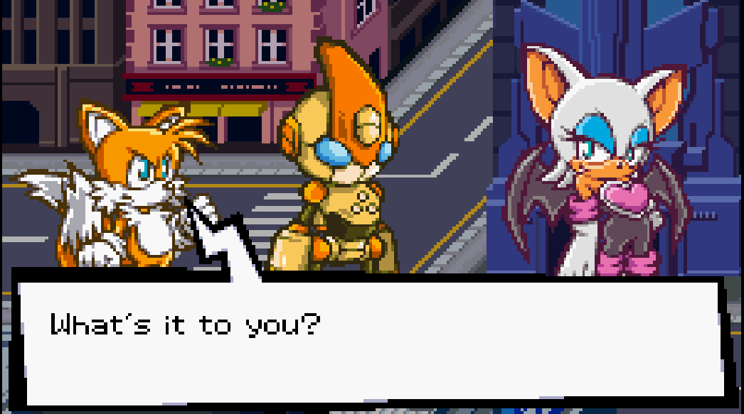 tails whats it to you Blank Meme Template