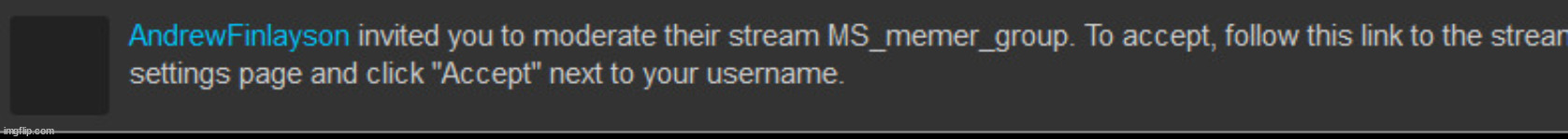 oh wow look, a non-fake stream invite | made w/ Imgflip meme maker