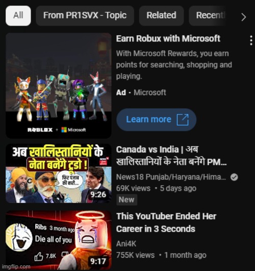 why is this in my youtube recommendations?? | made w/ Imgflip meme maker