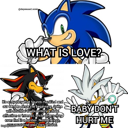 Create meme sonic shadow, sonic shadow and silver, sonic 3 - Pictures 