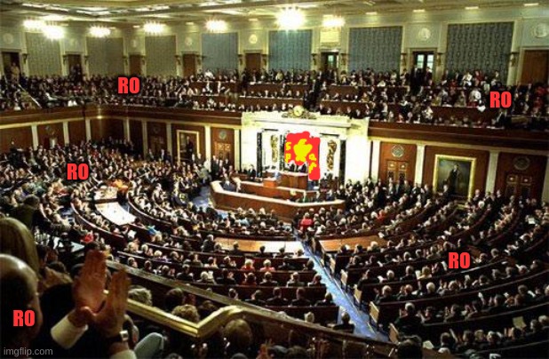 Roman Republic | RO; RO; RO; RO; RO | image tagged in congress | made w/ Imgflip meme maker