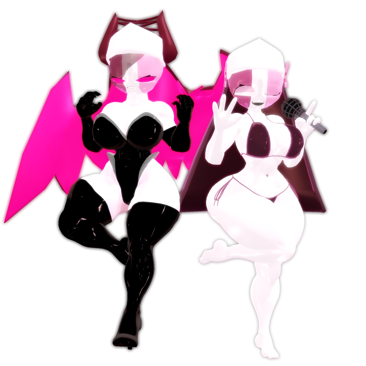 Curvy Sarvente Blank Meme Template