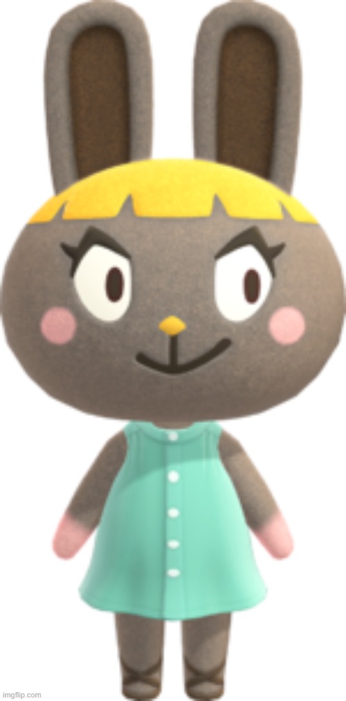 Bonbon (Female) from Animal Crossing | image tagged in bonbon acnh | made w/ Imgflip meme maker