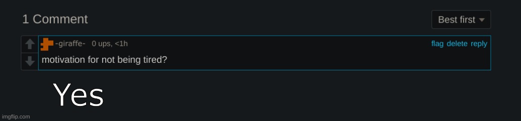 Yes | made w/ Imgflip meme maker