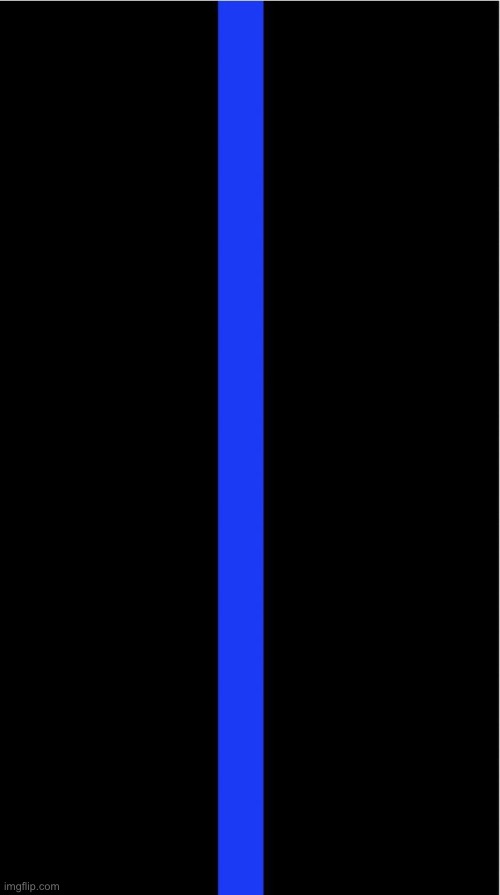Line chain? | image tagged in thin blue line | made w/ Imgflip meme maker