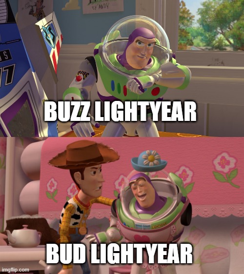 This is why we dont drink | BUZZ LIGHTYEAR; BUD LIGHTYEAR | image tagged in funny,cartoon | made w/ Imgflip meme maker