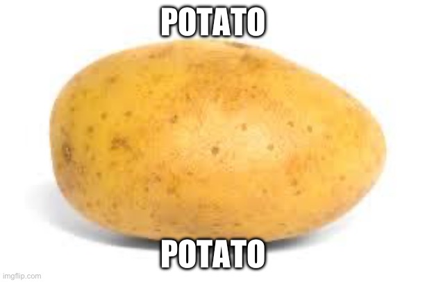 Potato | POTATO POTATO | image tagged in potato | made w/ Imgflip meme maker
