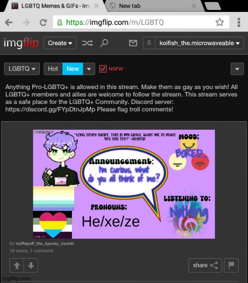 bluds pronouns make me laugh :skull: | made w/ Imgflip meme maker
