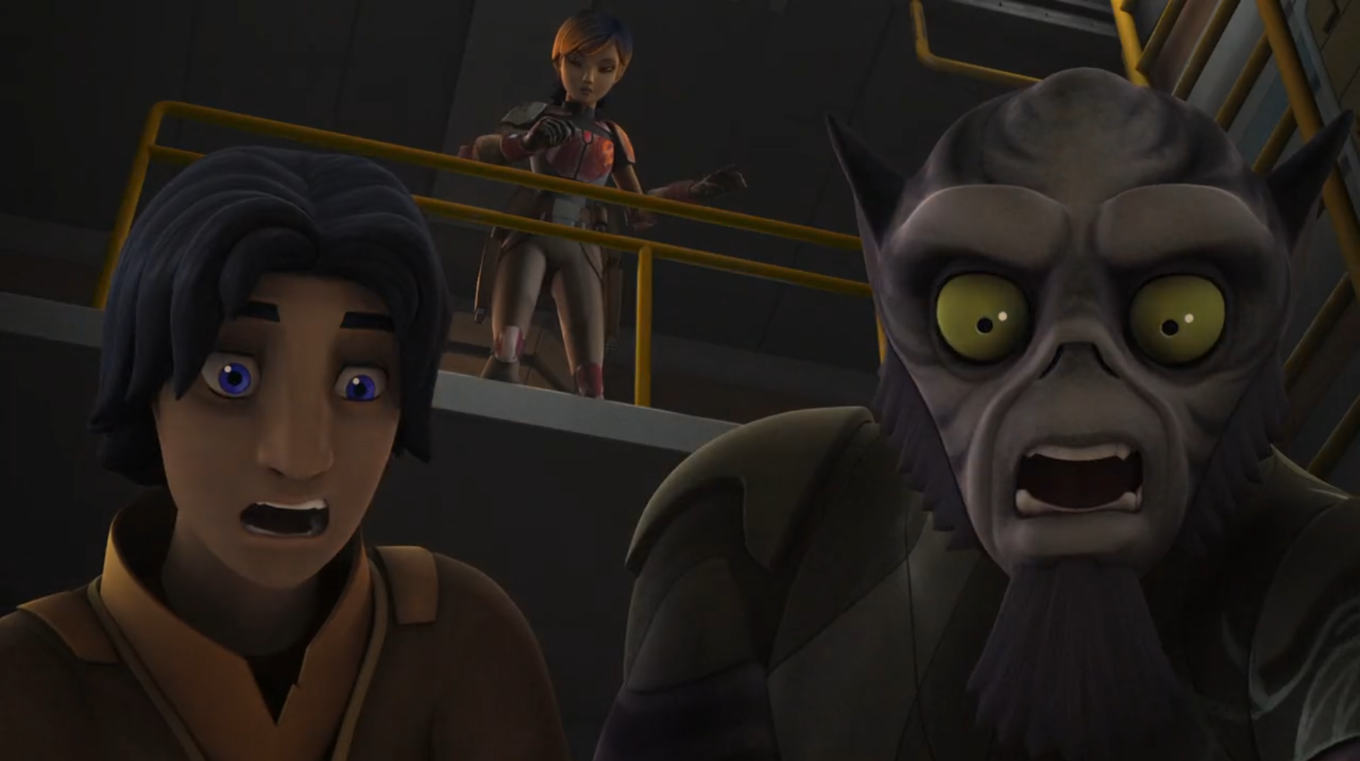 High Quality Shocked rebels Blank Meme Template