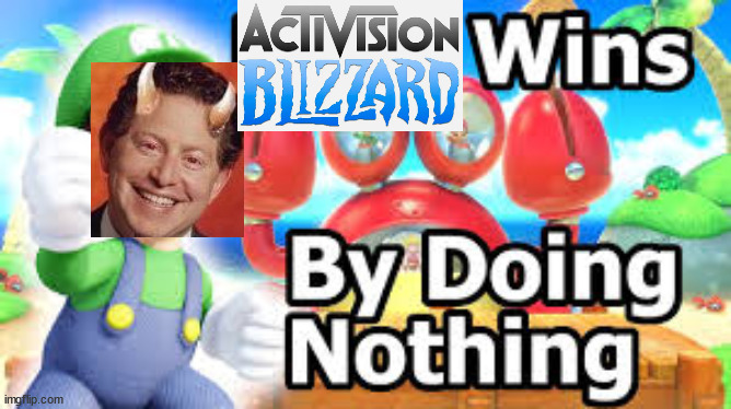 Luigi Wins By Doing Nothing | image tagged in luigi wins by doing nothing | made w/ Imgflip meme maker
