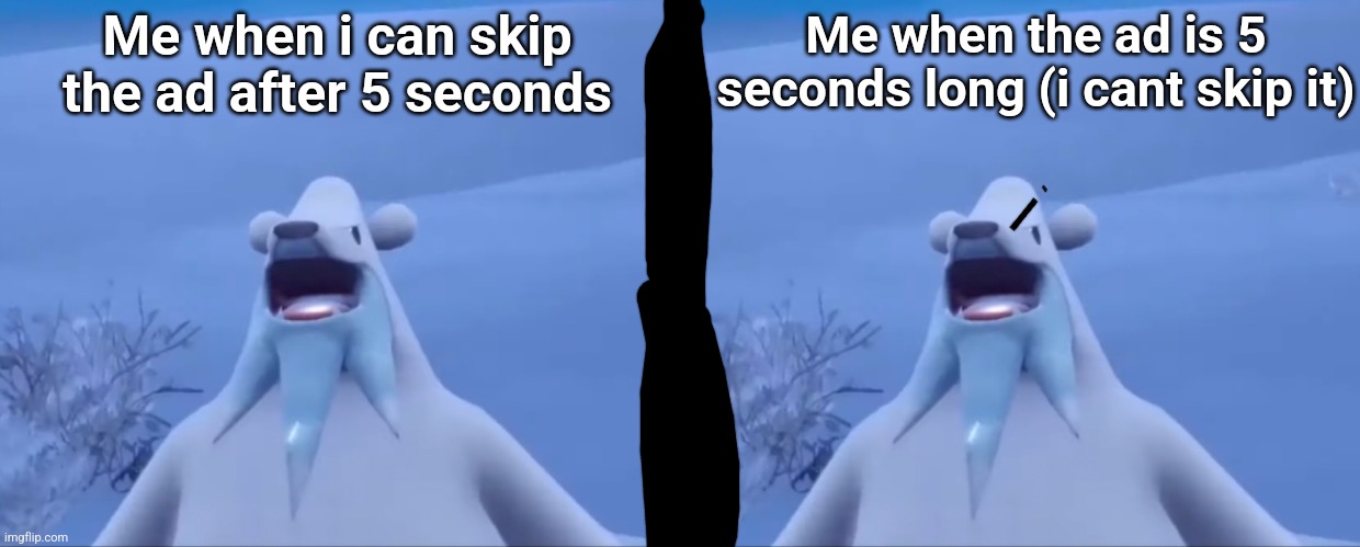 Angery | Me when the ad is 5 seconds long (i cant skip it); Me when i can skip the ad after 5 seconds | image tagged in pokemon,youtube ads | made w/ Imgflip meme maker