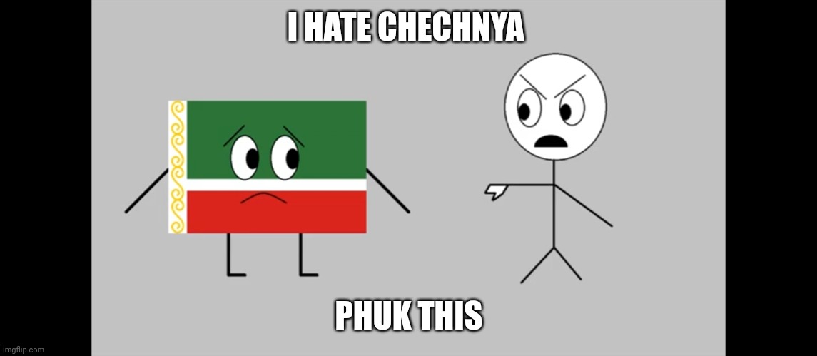 Meme Rusia islam | I HATE CHECHNYA; PHUK THIS | image tagged in lama rusia | made w/ Imgflip meme maker