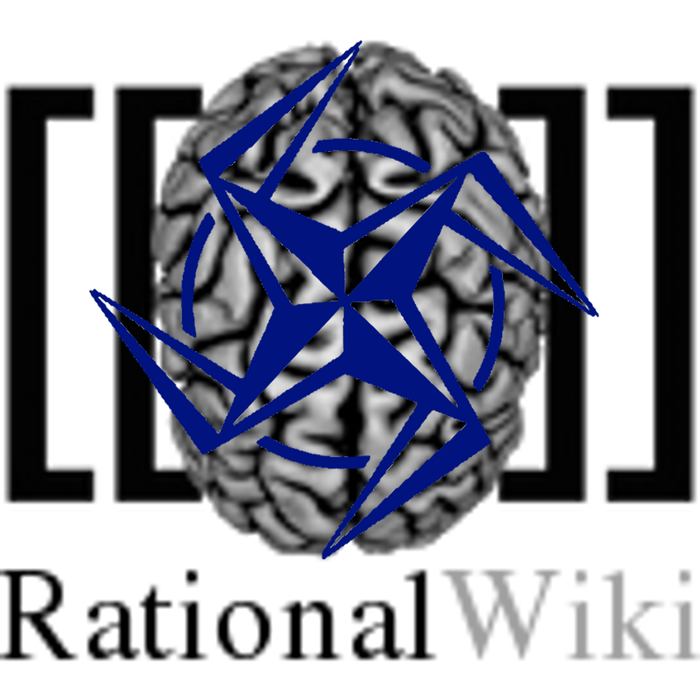 High Quality NaziNATO RationalWiki logo Blank Meme Template