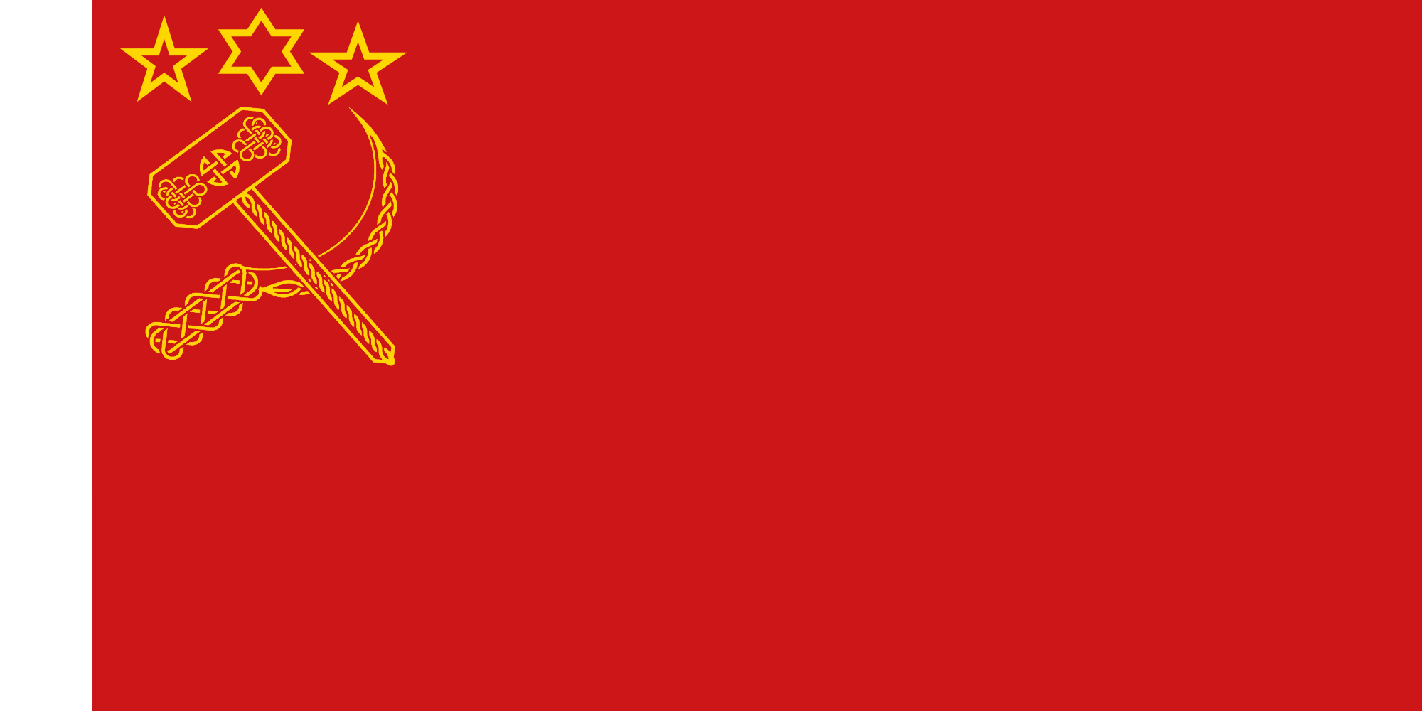Flag of the LELA (Light Elf Liberation Army) Blank Meme Template