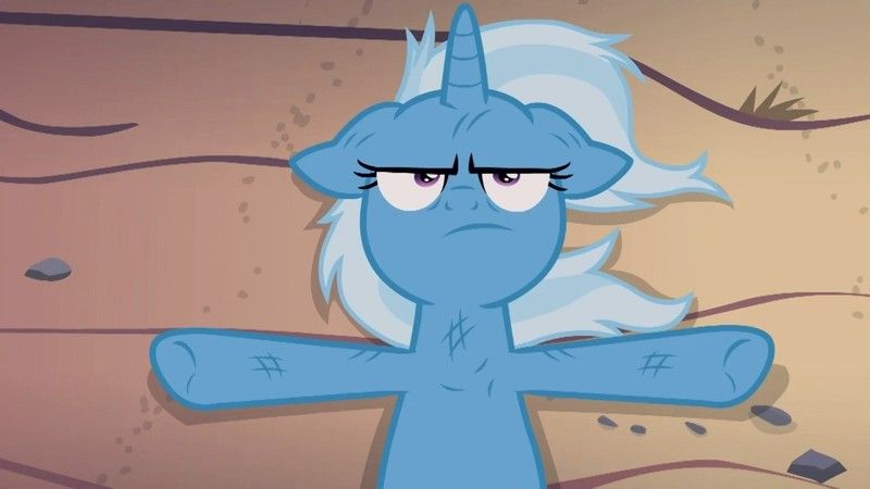 High Quality Pissed Off Trixie Blank Meme Template