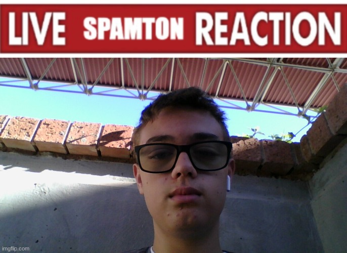 image tagged in spamton reaction | made w/ Imgflip meme maker