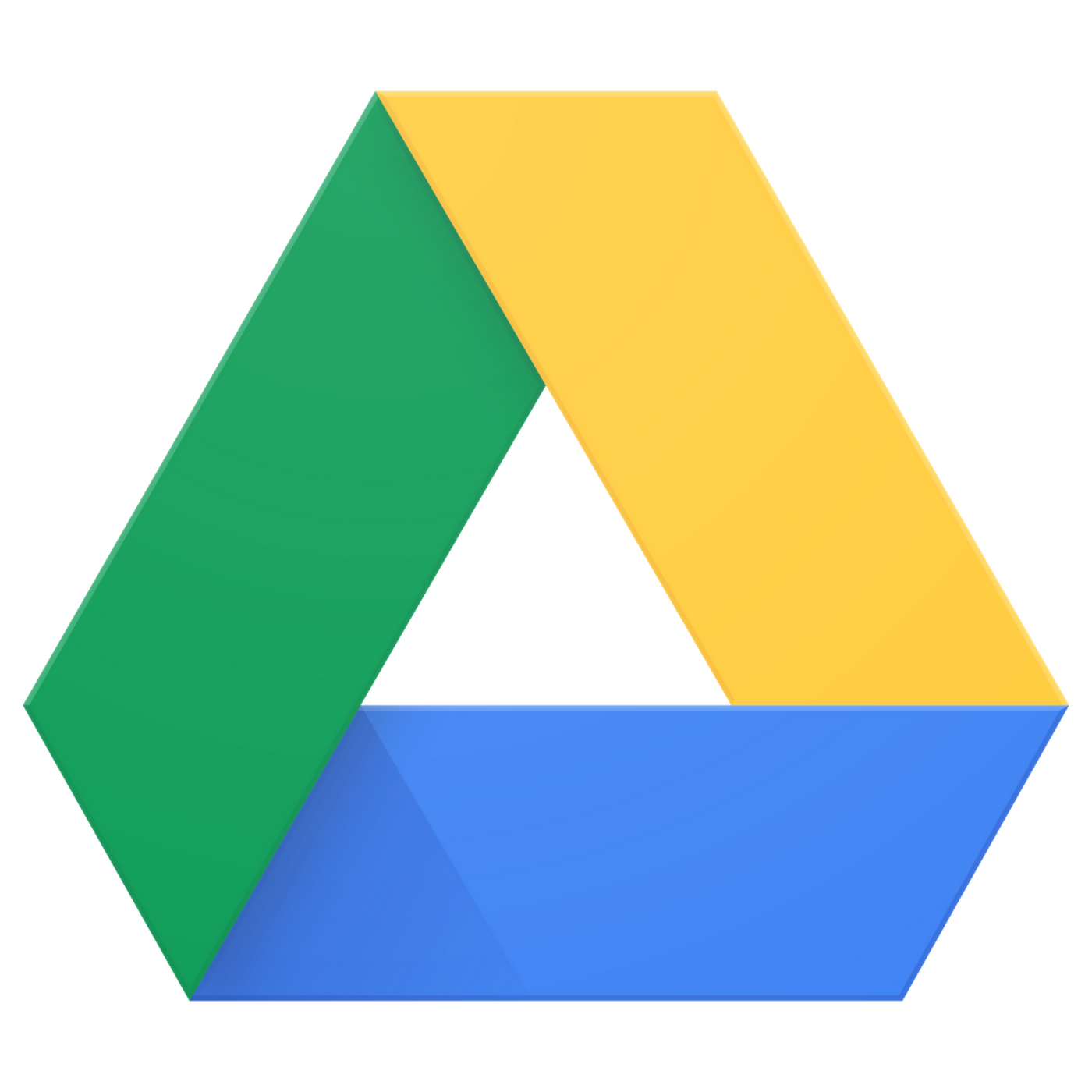 Google Drive App Icon (2014-2020) Blank Meme Template